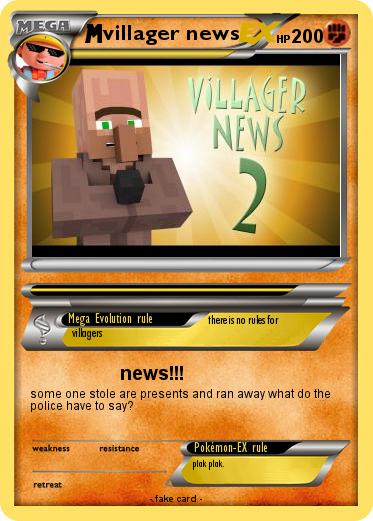 Pokemon villager news