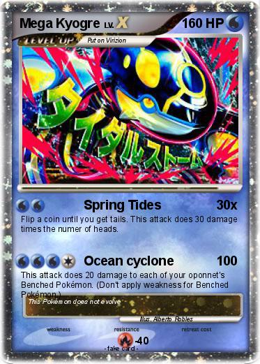 Pokemon Mega Kyogre