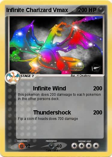 Pokemon Infinite Charizard Vmax Pokemon Infinite Charizard Vmax