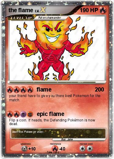Pokemon the flame