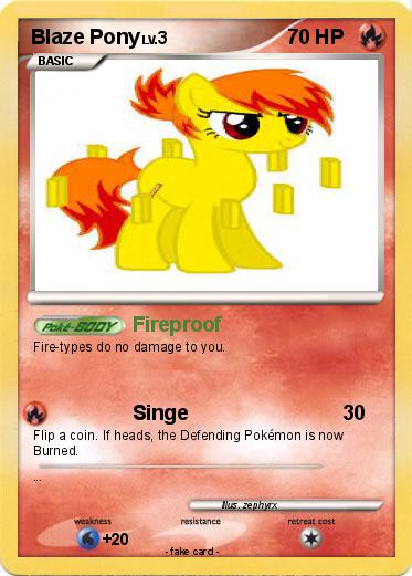 Pokemon Blaze Pony