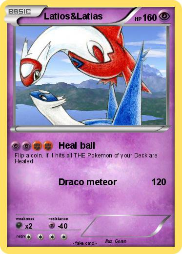 Pokemon Latios&Latias