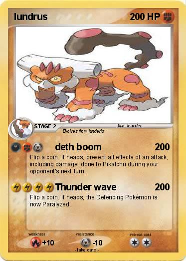 Pokemon lundrus
