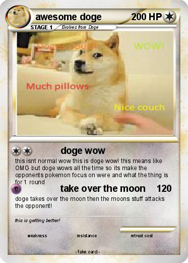 Pokemon awesome doge