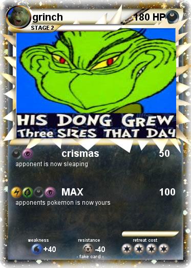 Pokemon grinch