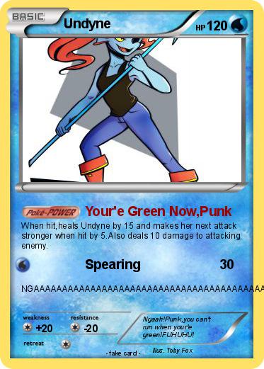 Pokemon Undyne