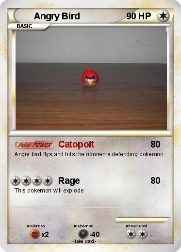 Pokemon Angry Bird
