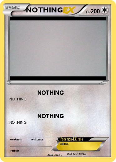 Pokemon NOTHING
