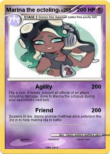 Pokemon Marina the octoling