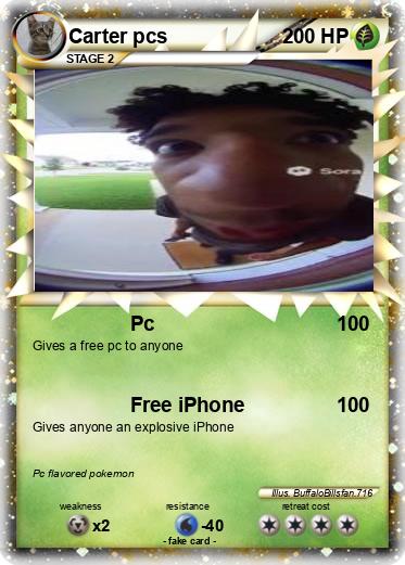 Pokemon Carter pcs