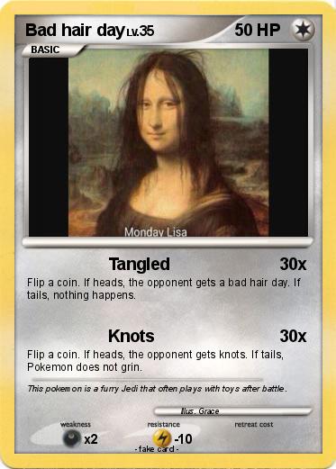 Pokemon Bad hair day