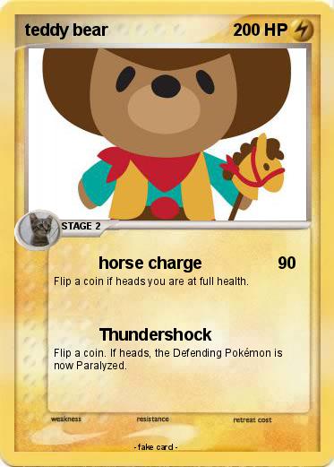 Pokemon teddy bear