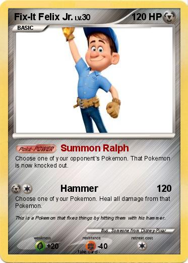 Pokemon Fix-It Felix Jr.