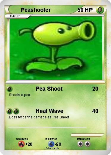 Pokemon Peashooter