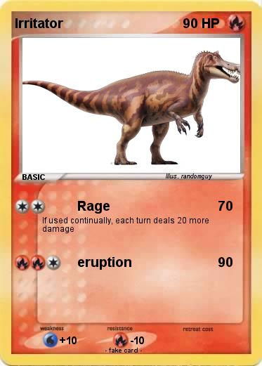 Pokemon Irritator