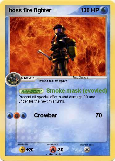 Pokemon boss fire fighter
