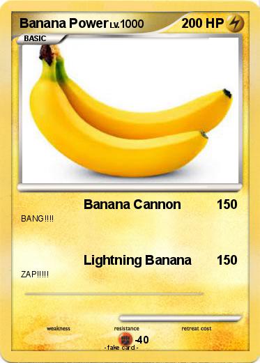 Pokemon Banana Power