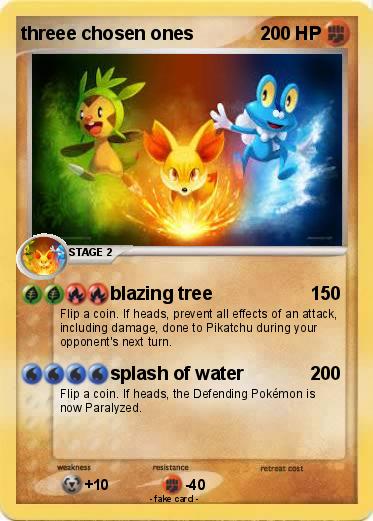 Pokemon threee chosen ones