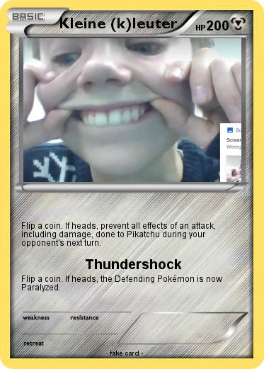 Pokemon Kleine (k)leuter