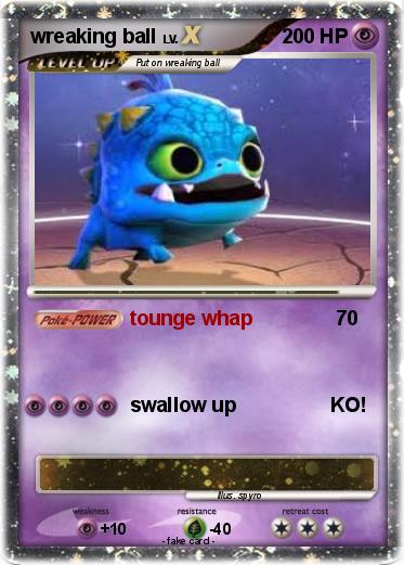 Pokemon wreaking ball