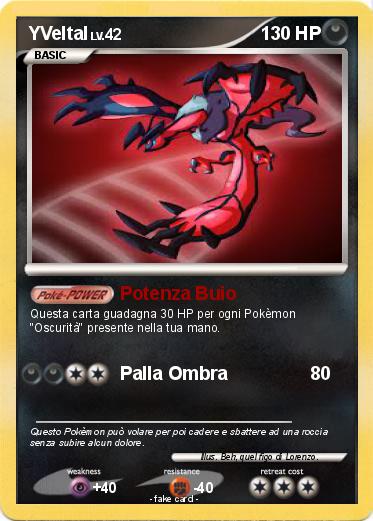 Pokemon YVeltal