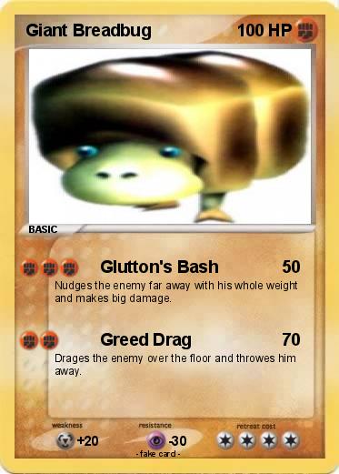 Pokemon Giant Breadbug