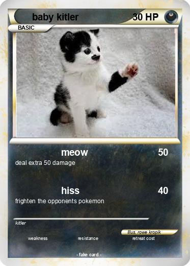 Pokemon baby kitler