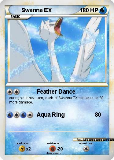 Pokemon Swanna EX