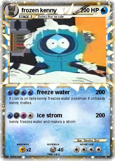 Pokemon frozen kenny