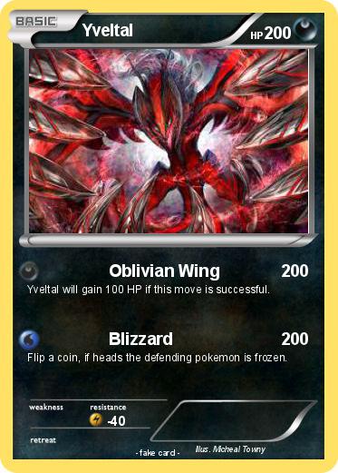 Pokemon Yveltal