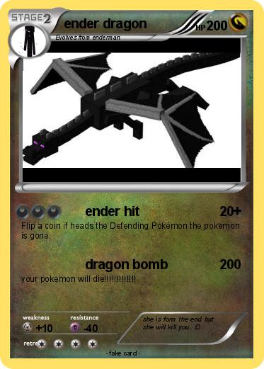 Pokemon ender dragon
