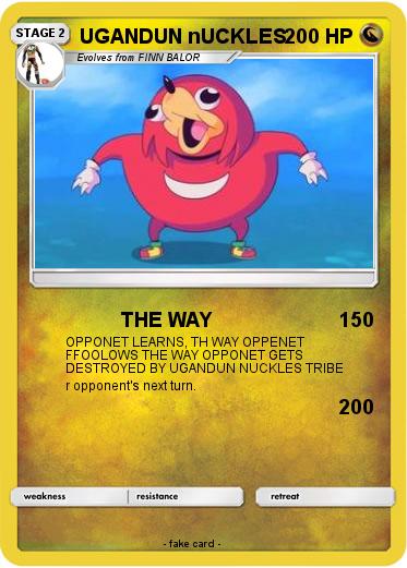 Pokemon UGANDUN nUCKLES