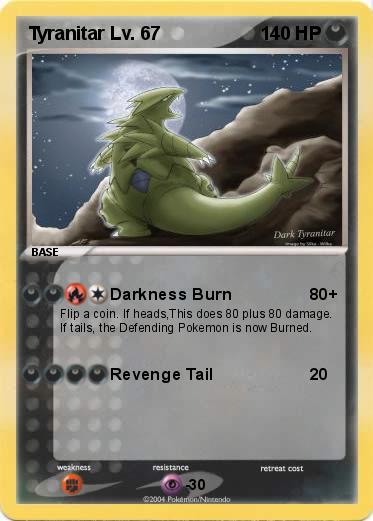 Pokemon Tyranitar Lv. 67