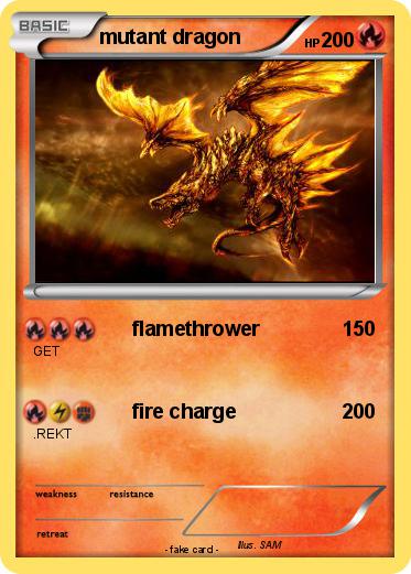 Pokemon mutant dragon