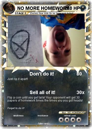 Pokemon NO MORE HOMEWORK!