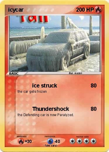 Pokemon icycar