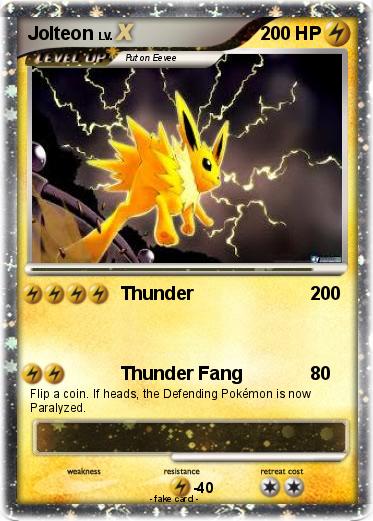 Pokemon Jolteon