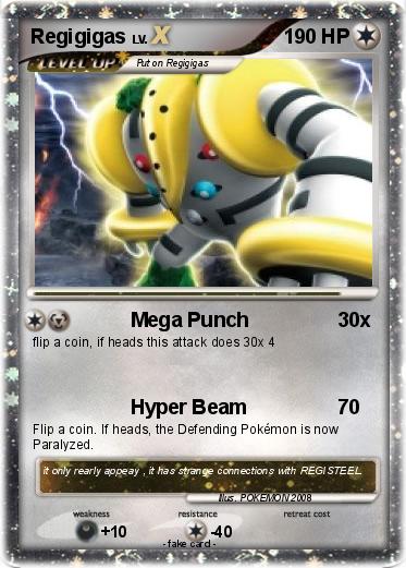 Pokemon Regigigas