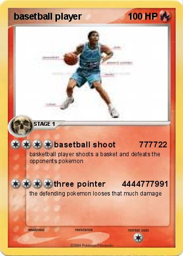 Pokemon basetball player