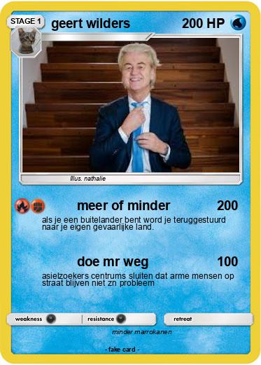 Pokemon geert wilders