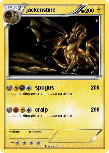 Pokemon jackenstine