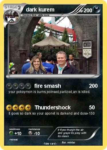 Pokemon dark kurem