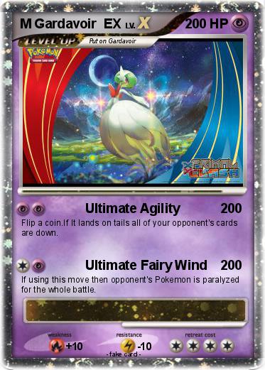 Pokemon M Gardavoir  EX