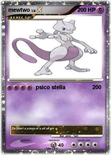 Pokemon mewtwo
