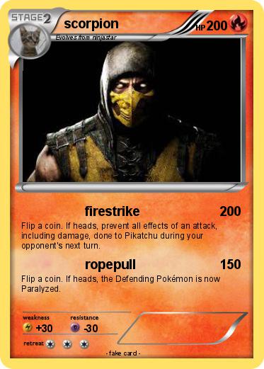 Pokemon scorpion
