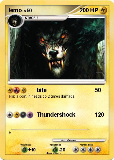 Pokemon lemo