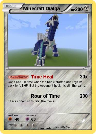 Pokemon Minecraft Dialga