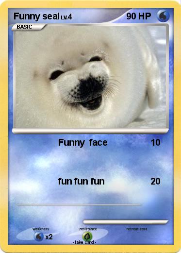 Pokemon Funny seal