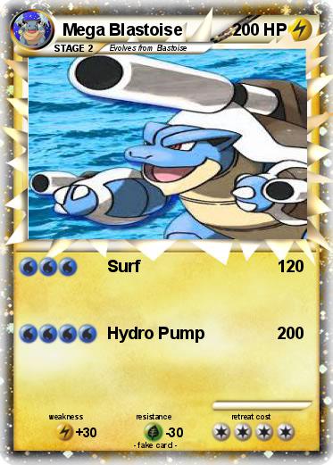 Pokemon Mega Blastoise