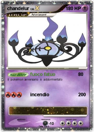 Pokemon chandelur